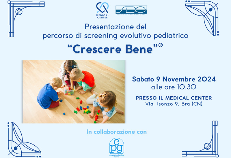 “Crescere Bene” al Medical Center