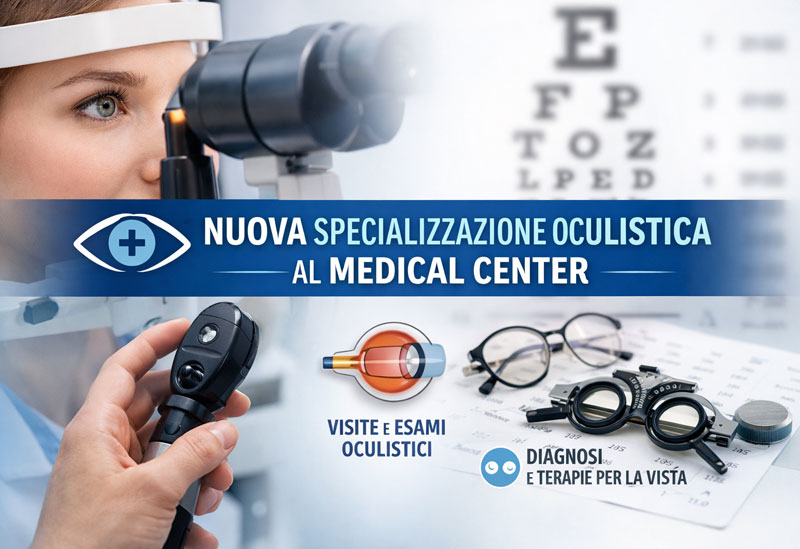 Da gennaio nuova specializzazione oculistica al Medical Center